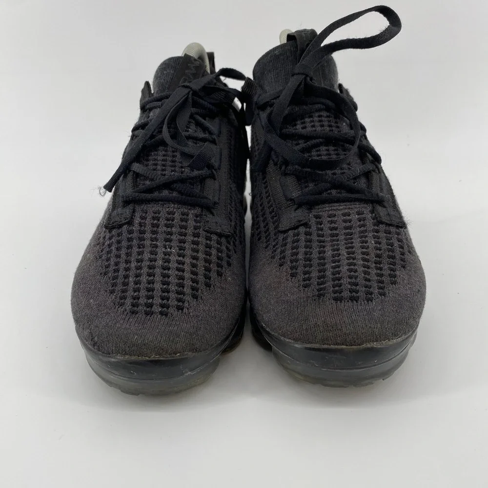 Nike Air VaporMax 2021 FK Kids 6Y Black Anthracite Flyknit DB1550-001 Sneaker
